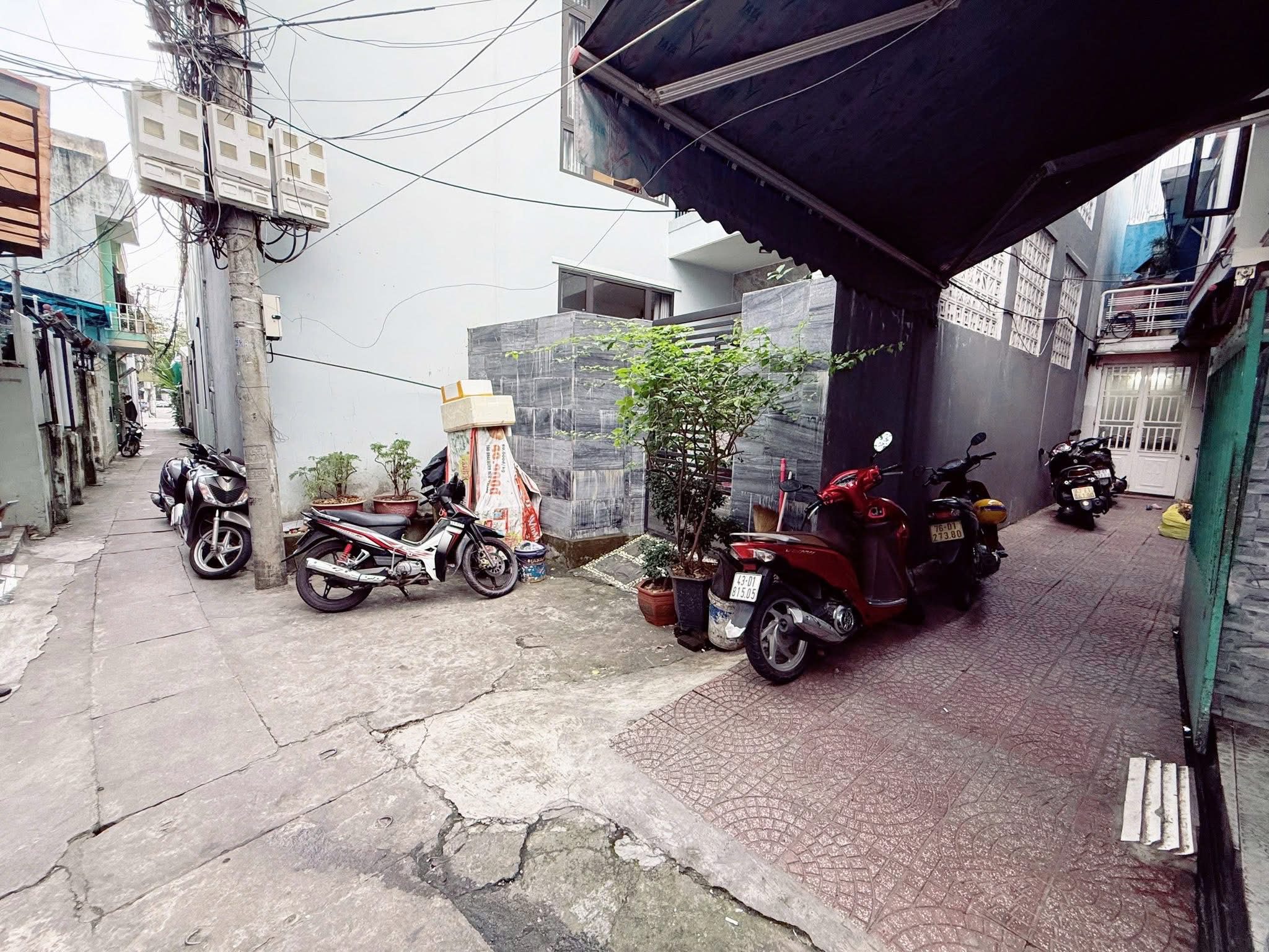 Nhà 3 tầng rưỡi kiệt ô tô Phạm Nhữ Tăng, thanh Khê, 3550