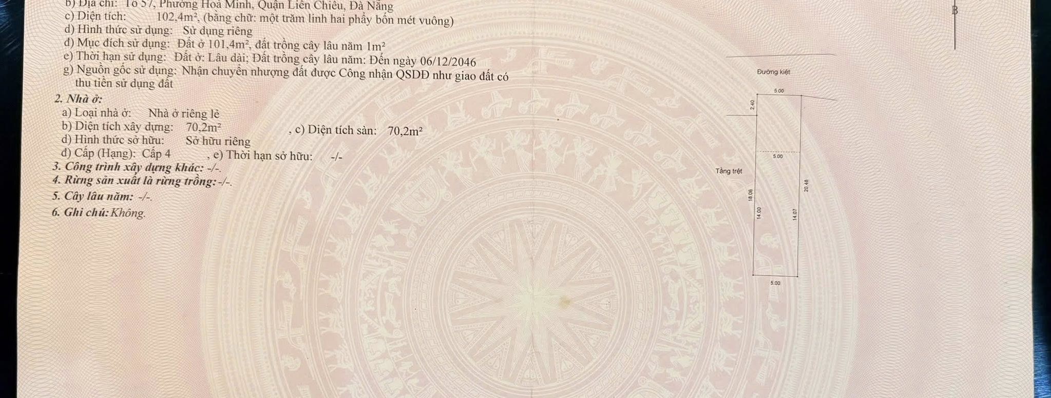 Đất kiệt ô tô Tô Hiệu, Hoà Minh, 102mv, 4670,