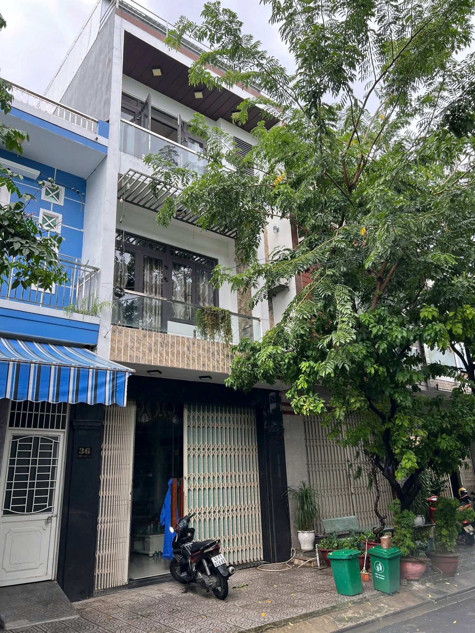 Nhà 3 tầng mặt tiền Phú Lộc, thanh Khê, 80mv, 7200