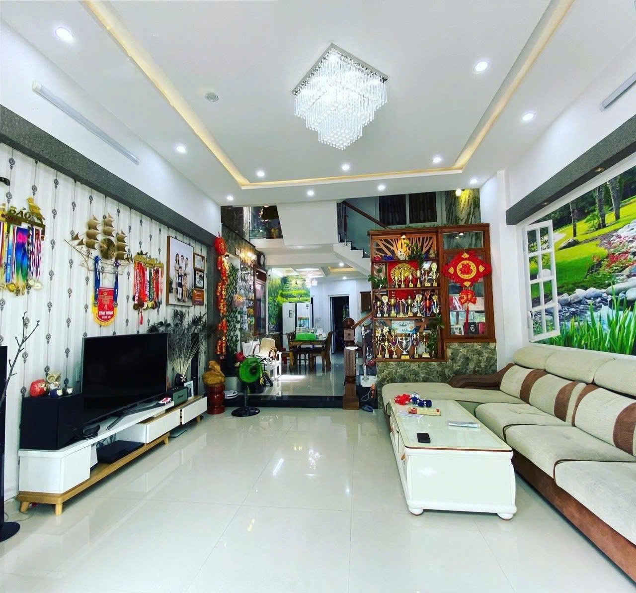 Nhà 3 tầng mặt tiền Phú Lộc, thanh Khê, 80mv, 7200