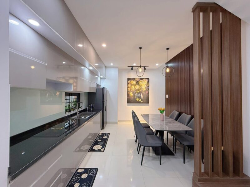 Nhà 3 tầng 2 mặt kiệt Hoàng diệu 5950