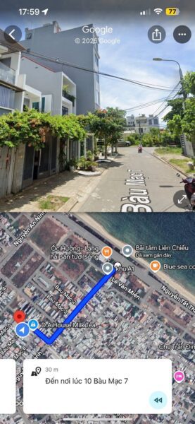 Đất mặt tiền Bàu Mạc 7, 108mv, 5400