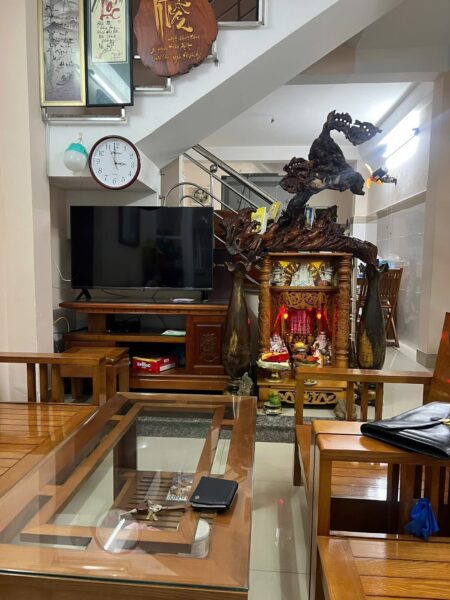 Nhà 3 tầng kiệt Trần Cao Vân, 3450