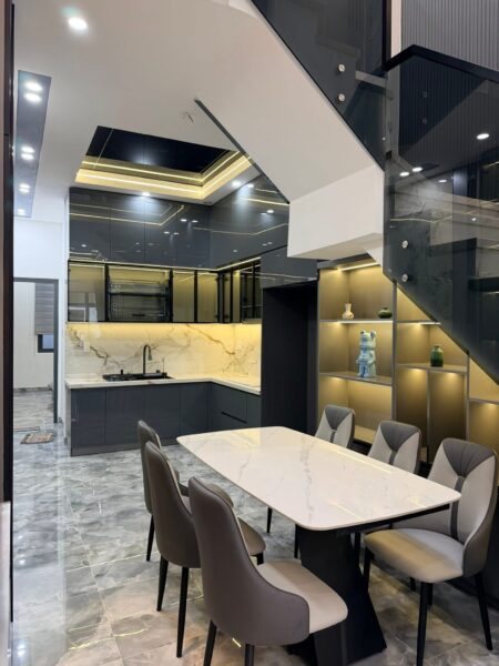 Nhà 3 tầng kiệt Hải Phòng, 6400