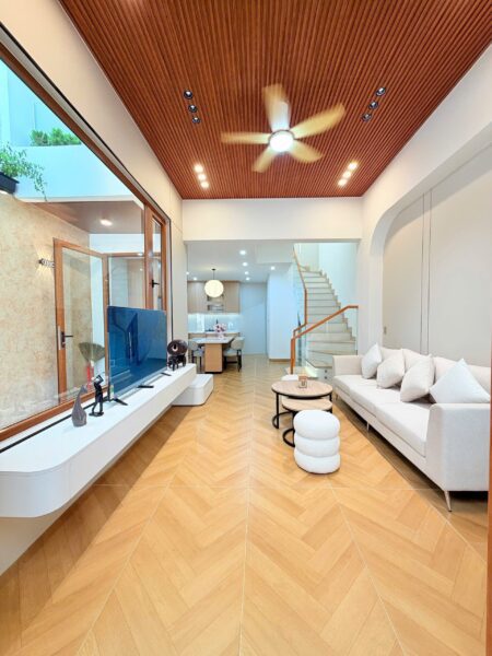 Nhà 3 tầng kiệt Hàm Nghi, 6500