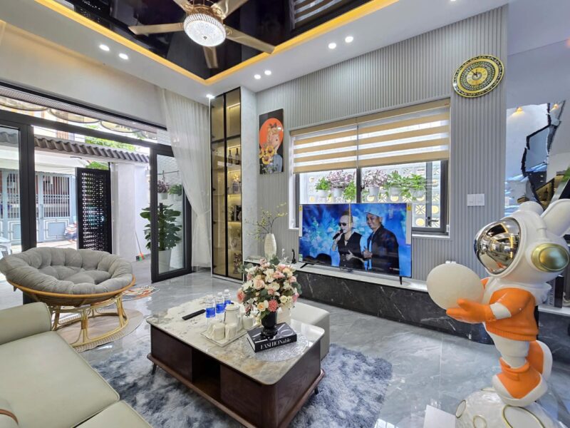 Nhà 3 tầng 2 mặt kiệt ô tô Điện Biên Phủ,