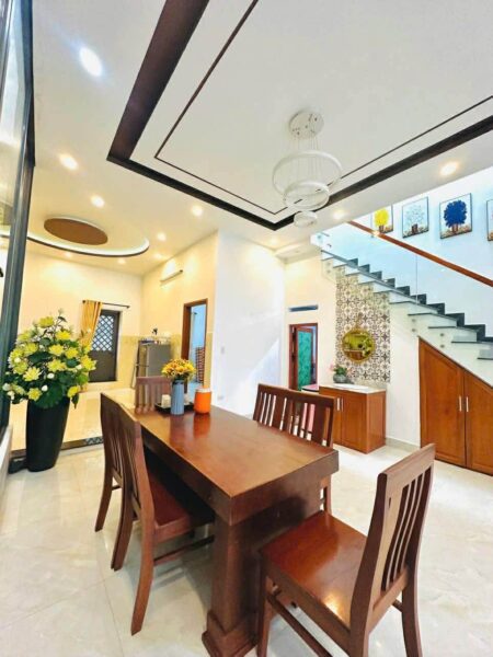 Nhà 2 tầng mặt tiền Trà Na 116mv, 5500
