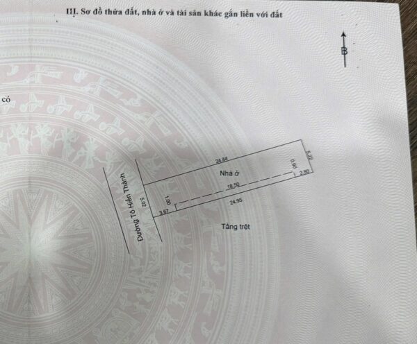 Đất mặt tiền Tô Hiến Thành, 128mv, 19ty8