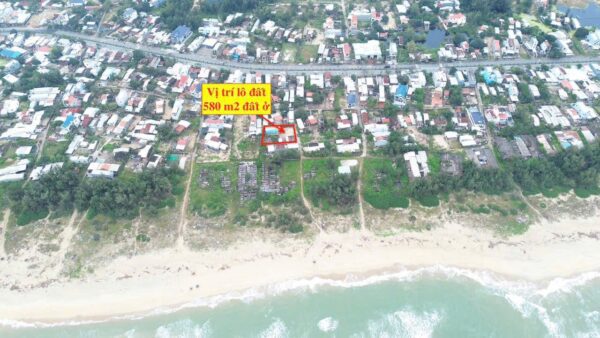 Đất biển điện dương, đà nẵng, 580mv, 15ty