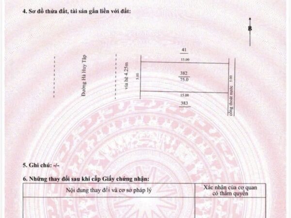 Đất mặt tiền Hà Huy Tập, 75mv, 11ty