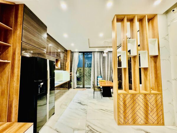 Nhà 3 tầng mặt tiền Giang Châu, Nam Việt Á, 13ty8