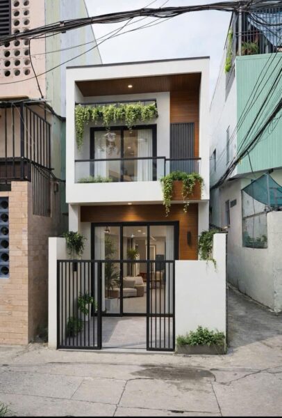Nhà 2 tầng 2 mặt kiệt Trần cao Vân 3750