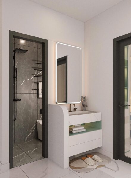 Nhà 2 tầng 2 mặt kiệt Trần cao Vân 3750