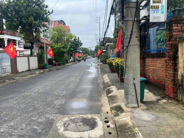 Đất mặt tiền Trinh đường, 80mv, 3780
