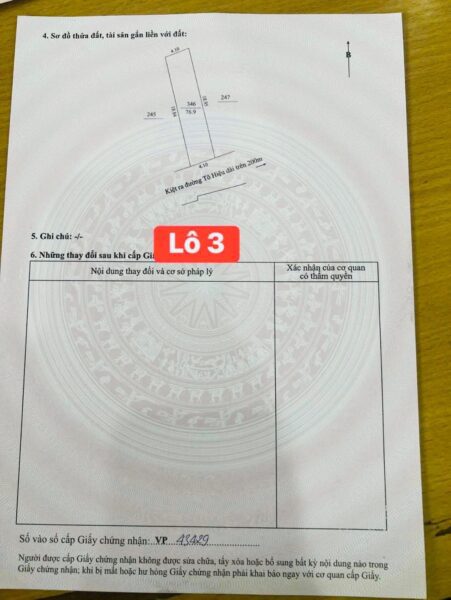 Đất kiệt tô hiệu, 78mv, 3750