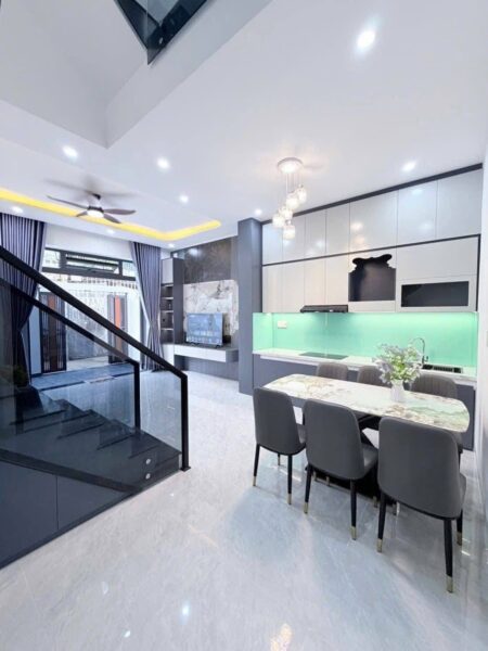 Nhà 3 tầng kiệt Tô Hiệu 66mv, 5490