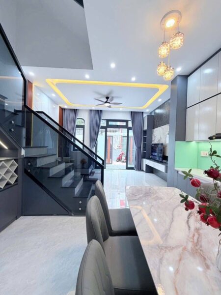 Nhà 3 tầng kiệt Tô Hiệu 66mv, 5490
