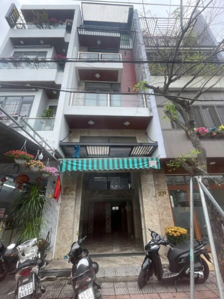 Nhà 5 tầng mặt tiền Trần cao Vân 9150
