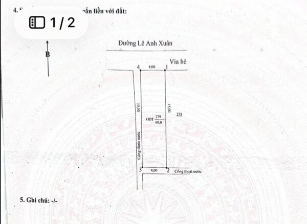 Đất mặt tiền Lê Anh Xuân 7100