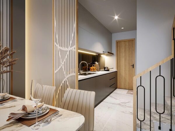 Nhà 2 tầng rưỡi kiệt Đào Duy Từ 4350