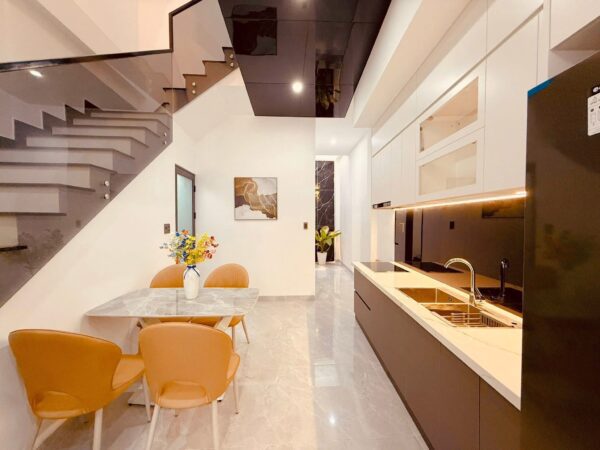 Nhà 3 tầng kiệt Lê Đình Lý 58mv, 5450