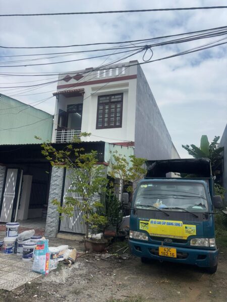 Nhà 2 tầng mặt tiền Đá Bàn, Hoà Xuân, 4600