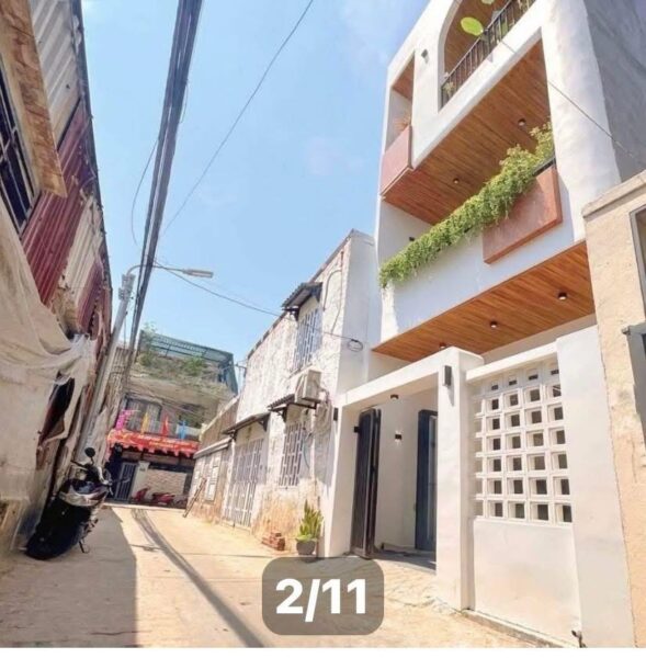 Nhà 3 tầng kiệt ô tô Trần Đình Tri 56mv, 5250