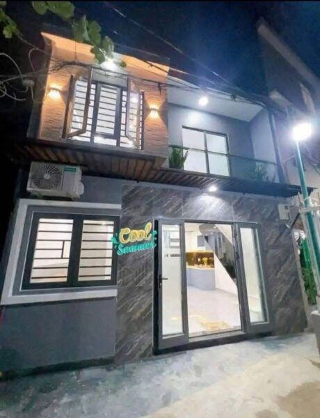 Nhà 2 tầng kiệt Thái Thị Bôi 42mv, 3450