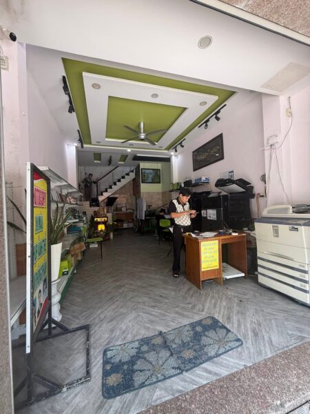 Nhà 4 tầng mặt tiền Trần cao Vân 7590