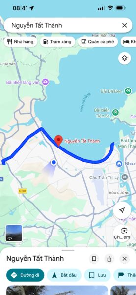 Đất mặt tiền Nguyễn Tất Thành 125mv, 15ty5