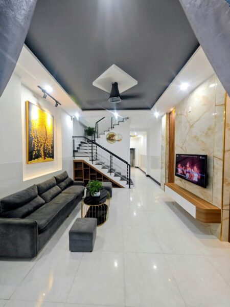 Nhà 2 tầng kiệt ô tô Nhơn Hoà 4250