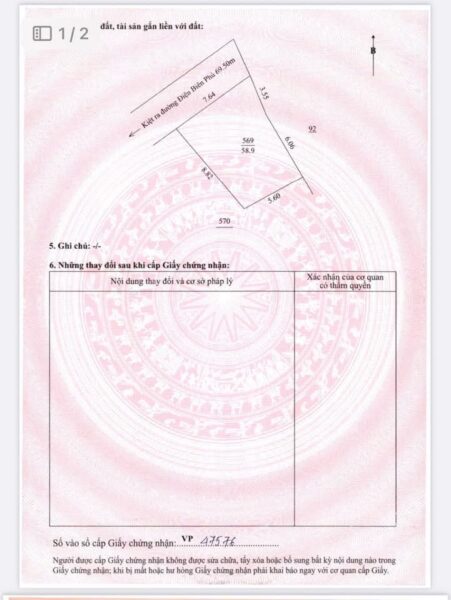 Đất kiệt ô tô Điện Biên Phủ 4550