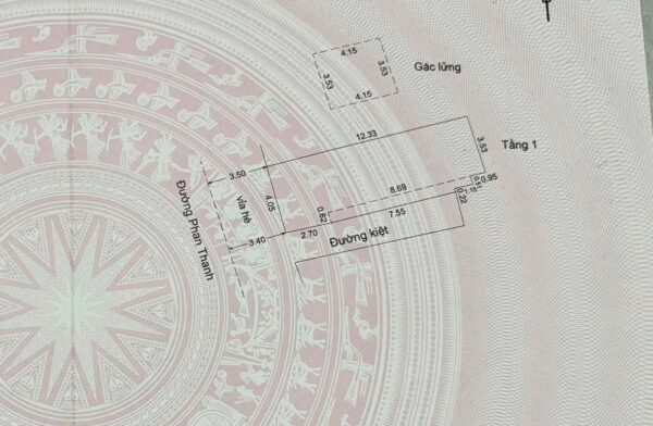 Nhà 4 tầng 2 mặt tiền Phan Thanh 9900