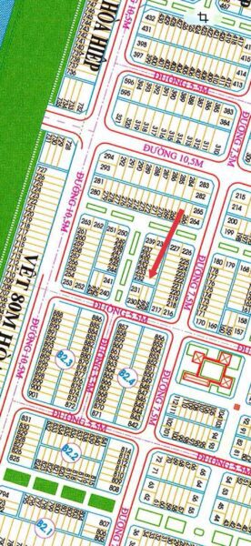 Đất mặt tiền Hàm Trung 7 4600