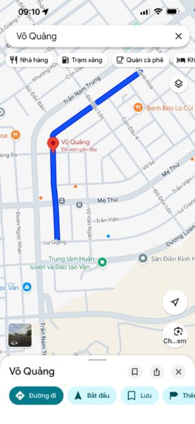 Đất mặt tiền Võ Quảng, 100mv, 5050