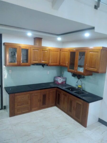 Nhà 3 tầng mặt tiền Hoà Phú 97mv, 6950