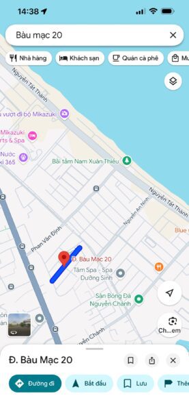 Đất mặt tiền Bàu Mạc 20, 90mv, 4800