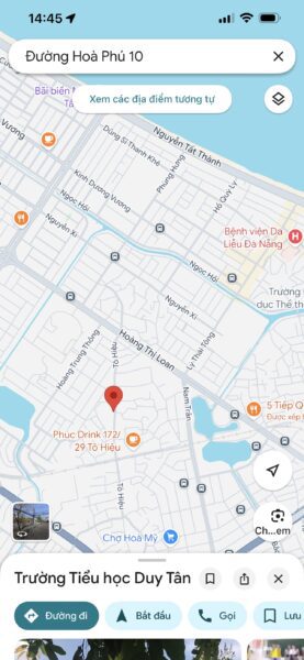 Đất mặt tiền Hoà Phú 10, 85mv, 4950