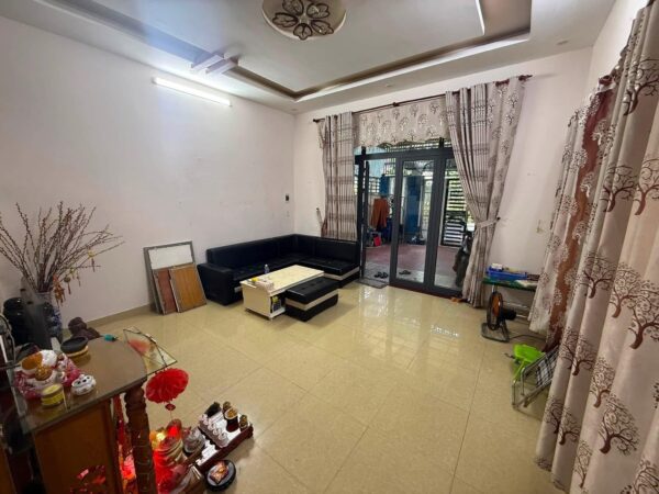 Nhà 2 tầng mặt tiền Bàu Vàng 100mv, 5850