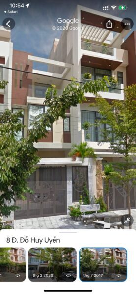 Cho thuê nhà 3 tầng mặt tiền Đỗ Huy Uyển