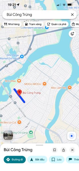 Cho thuê đất mặt tiền Bùi Công Trừng