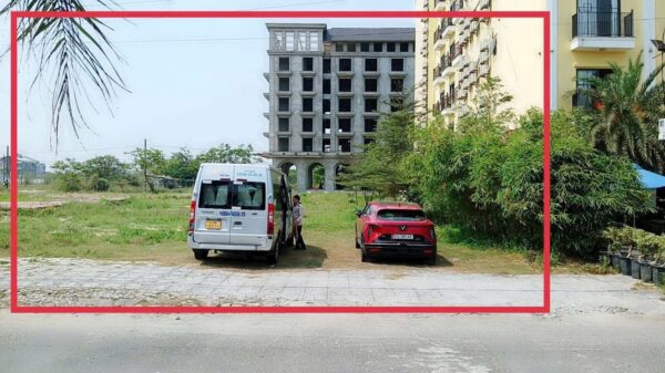 Đất mặt tiền Âu Cơ, Hội An, 970mv, 77ty