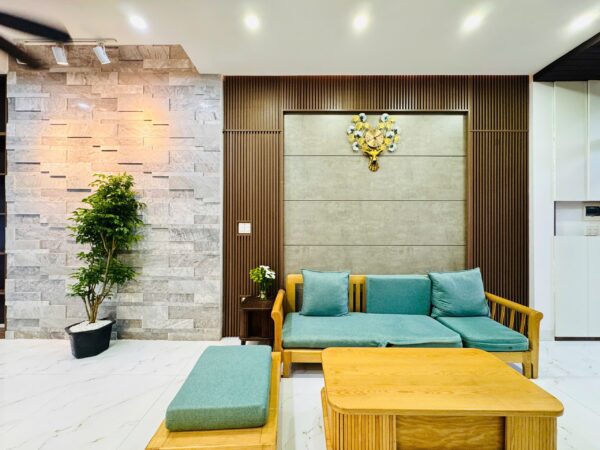 Nhà 2 tầng mặt tiền Hoà Minh 76mv, 6950
