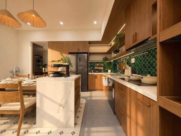 Nhà 2 tầng mặt tiền Nguyễn Thị Bảy 95mv, 7899