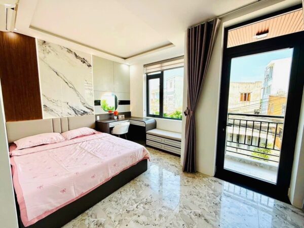 Cho thuê Nhà 4 tầng kiệt ô tô Lê Độ 76mv, 32tr