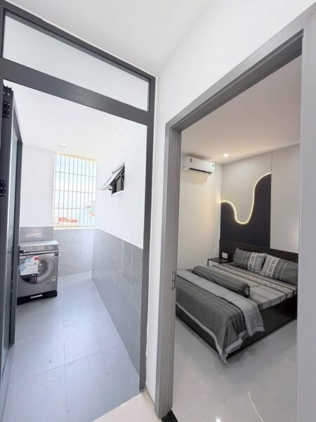 Nhà 3 tầng kiệt ô tô Huỳnh Ngọc Huệ 63mv, 6900