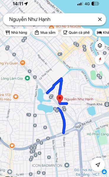Đất mặt tiền Nguyễn Như Hạnh, 67mv, 4450