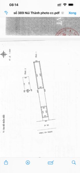 Đất mặt tiền Núi Thành 118mv, 14ty5