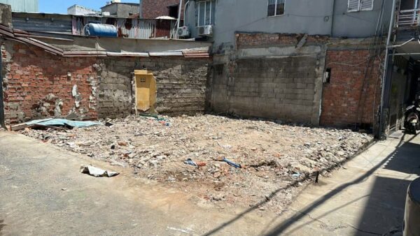 Đất 2 mặt kiệt Trần cao Vân 60mv, 4ty2