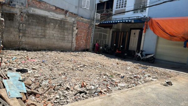 Đất 2 mặt kiệt Trần cao Vân 60mv, 4ty2